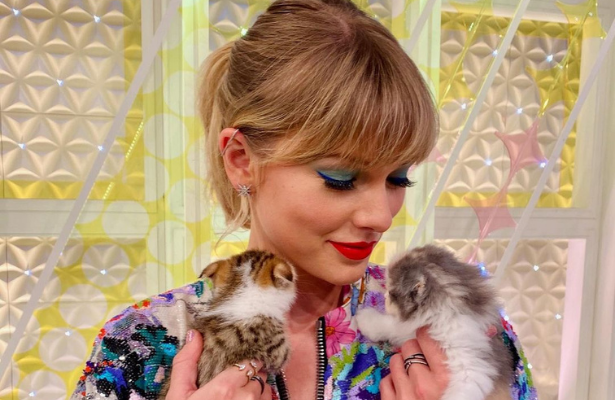 Mascotas de Taylor Swift