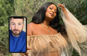 Lizzo le mand&oacute; un mensaje ebria a Chris Evans y esto le respondi&oacute;