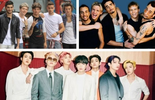 Boy bands m&aacute;s famosas de los &uacute;ltimos tiempos