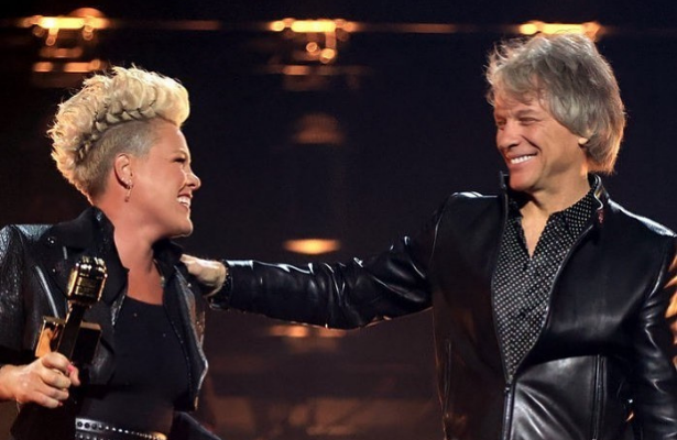 Pink y Jon bon Jovi en los Billboard 2021