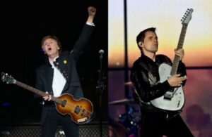 Matt Bellamy y Paul McCartney