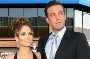 Captan a Jennifer L&oacute;pez y Ben Affleck bes&aacute;ndose
