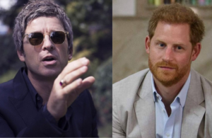 Noel Gallagher y príncipe Harry
