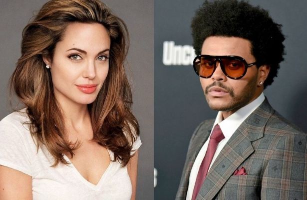 Captan a Angelina Jolie y The Weeknd en un restaurante