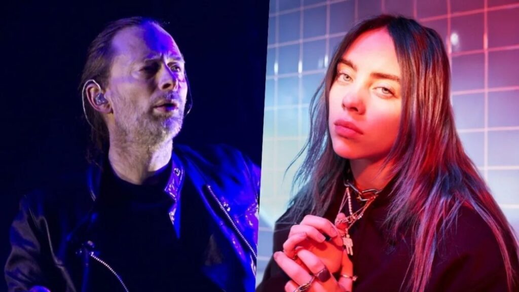 Thom Yorke y Billie Eilish en la lista de artistas con mayor vocabulario en sus canciones