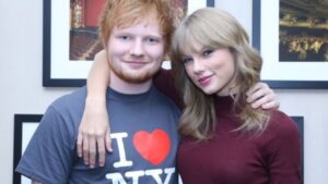 Ed Sheeran comparte video de la grabaci&oacute;n de su colaboraci&oacute;n con Taylor Swift