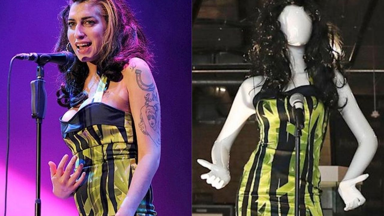 Subastan por m&aacute;s de 243 mil d&oacute;lares el vestido que Amy Winehouse us&oacute; en su &uacute;ltimo concierto