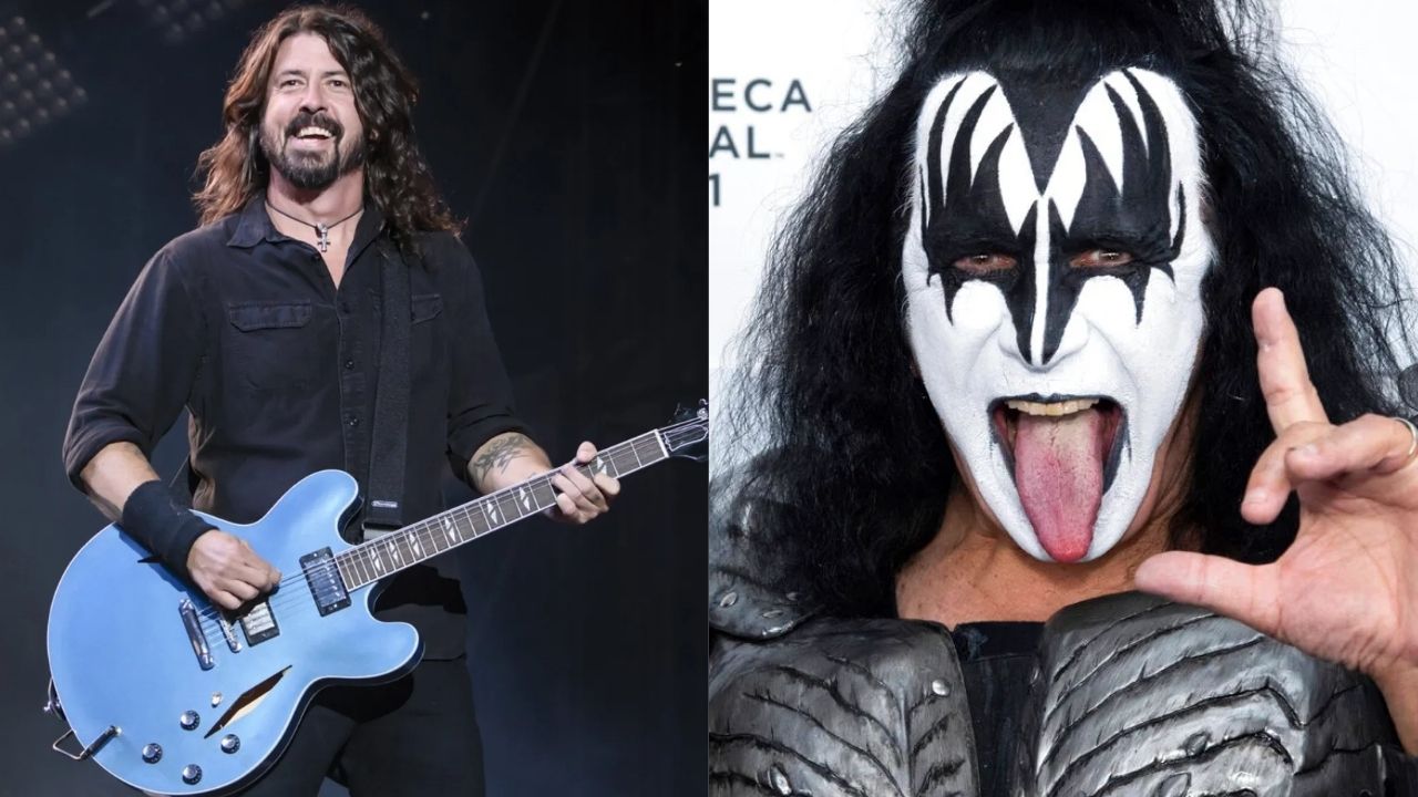 Foo Fighters invita a Gene Simmons al escenario y se hace viral