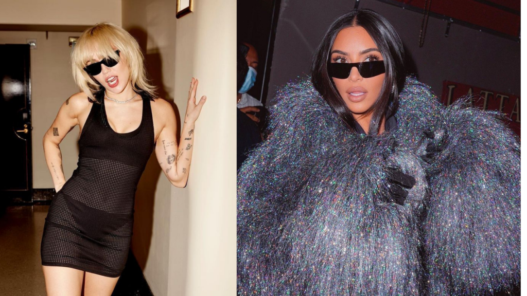 Miley Cyrus Kim Kardashian