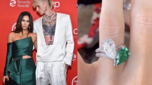 La historia detrás del anillo de compromiso de Machine Gun Kelly y Megan Fox