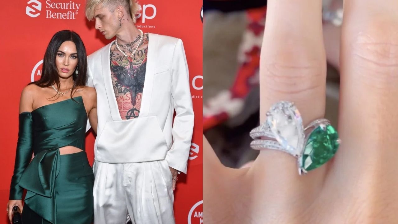 La historia detr&aacute;s del anillo de compromiso de Machine Gun Kelly y Megan Fox