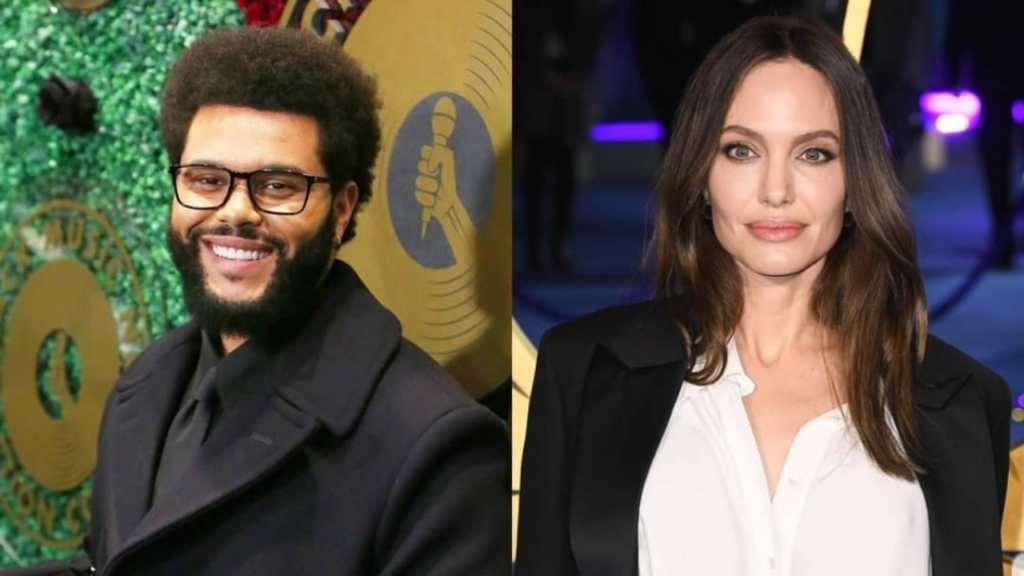 The Weeknd Dawn FM Angelina Jolie