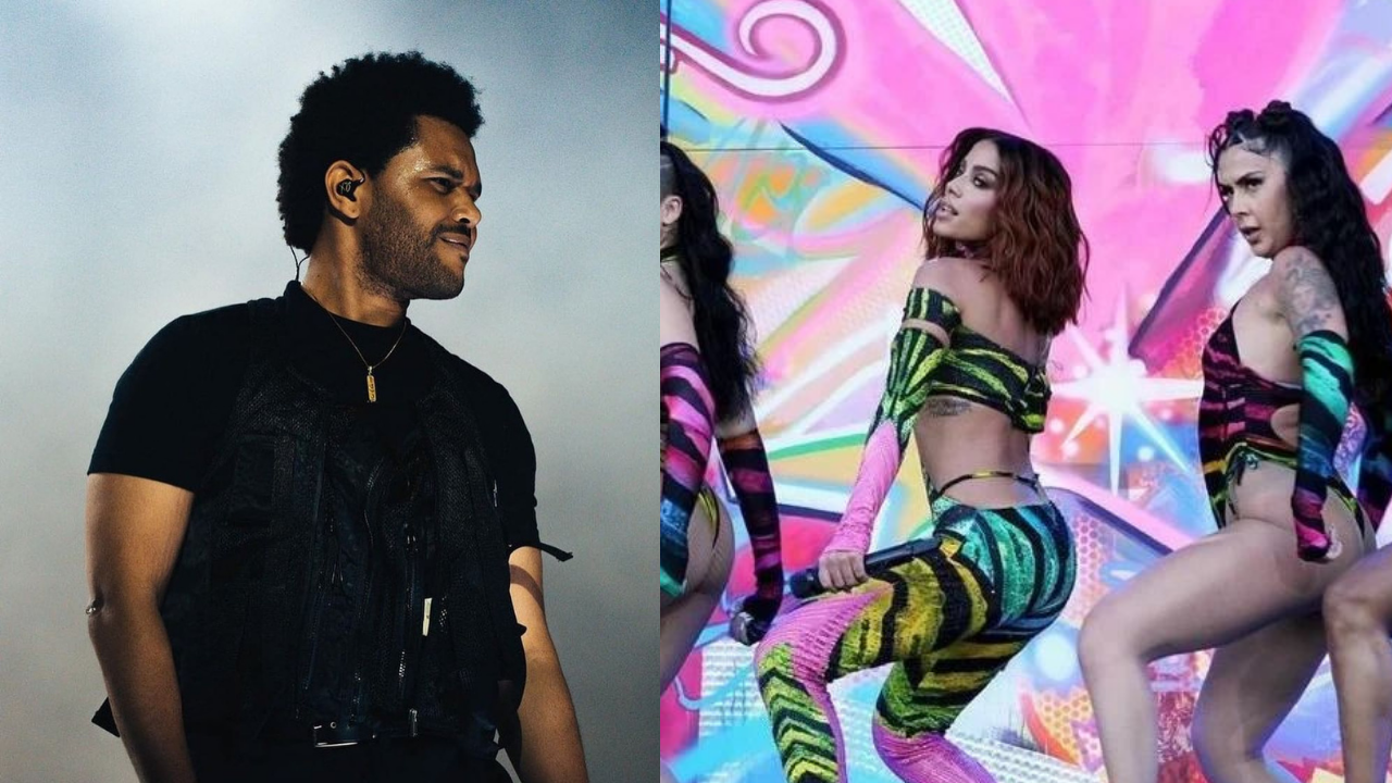 The Weeknd anitta Coachella 2022