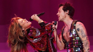 Presentaci&oacute;n de Harry Styles y Shania Twain