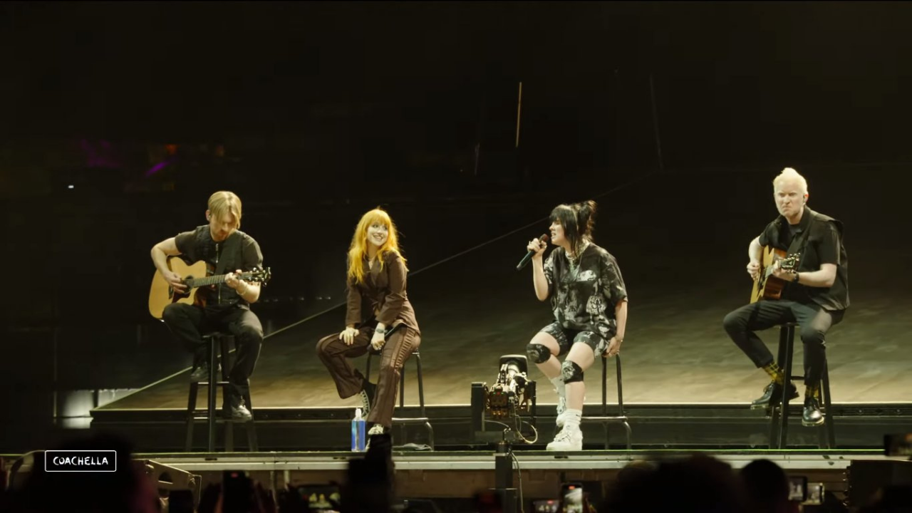 Hayley Williams y Billie Eilish en Coachella 2022
