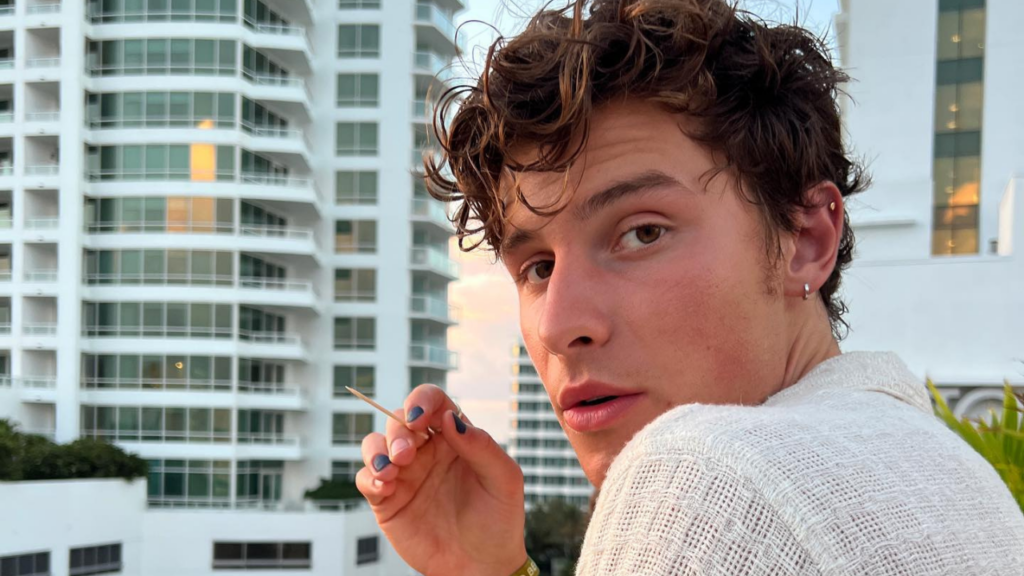 Shawn Mendes en traje de baño en Miami