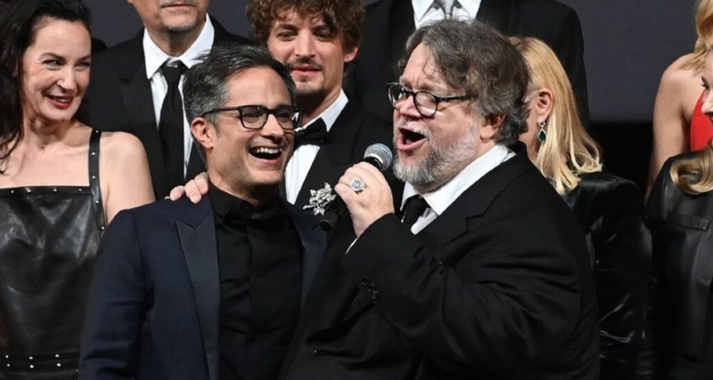 Gael García y Guillermo Del Toro