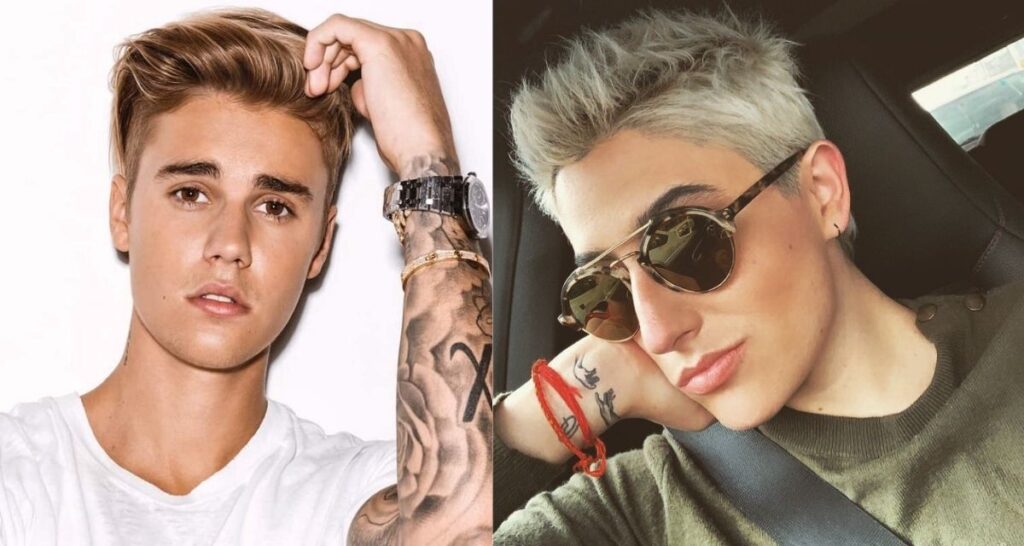 Maca y Justin bieber