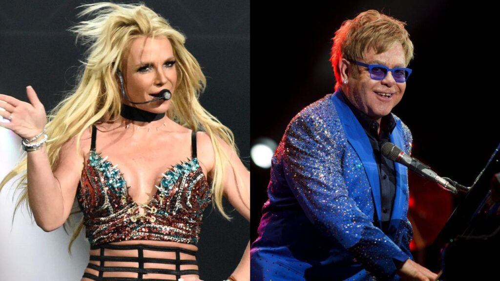 Britney Spears y Elton John