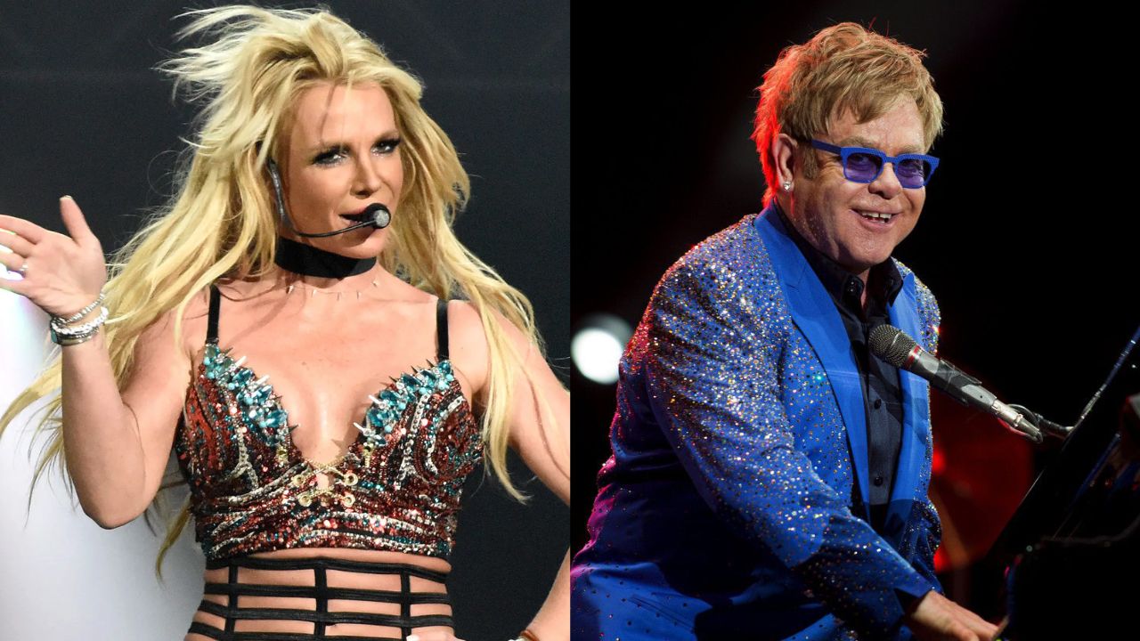 Britney Spears y Elton John