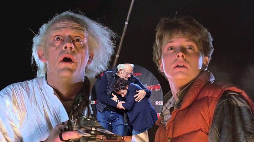 Reencuentro protagonistas Volver al Futuro