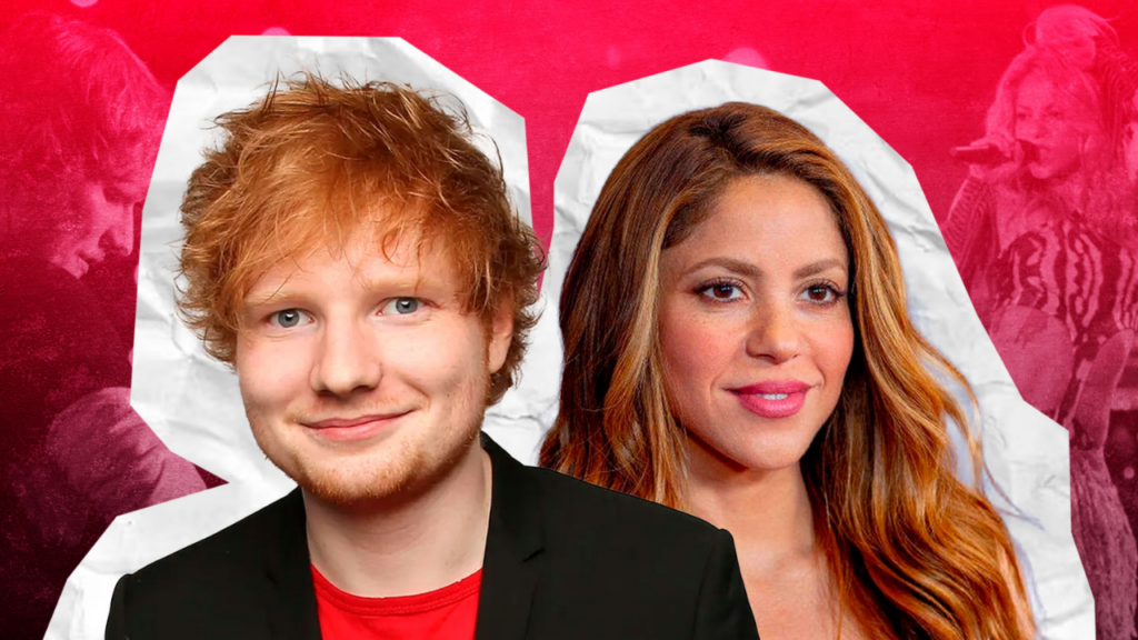 Shakira y Ed Sheeran preparan nueva m&uacute;sica juntos