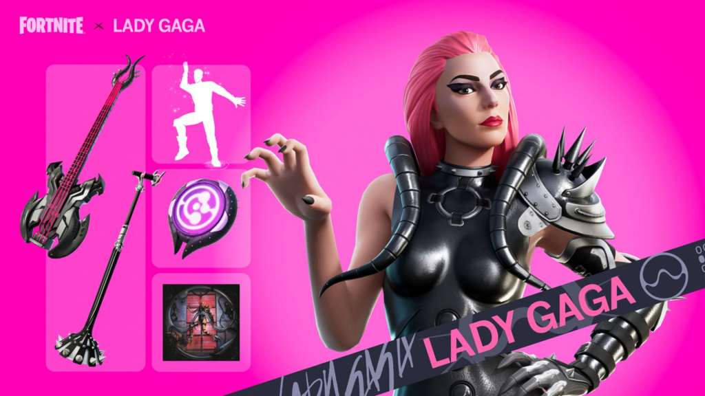Lady Gaga se unir&aacute; a la temporada 2 de Fortnite Festival 