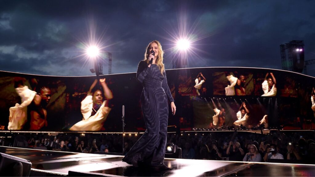 Adele par&oacute; su concierto para ver los Juegos Ol&iacute;mpicos
