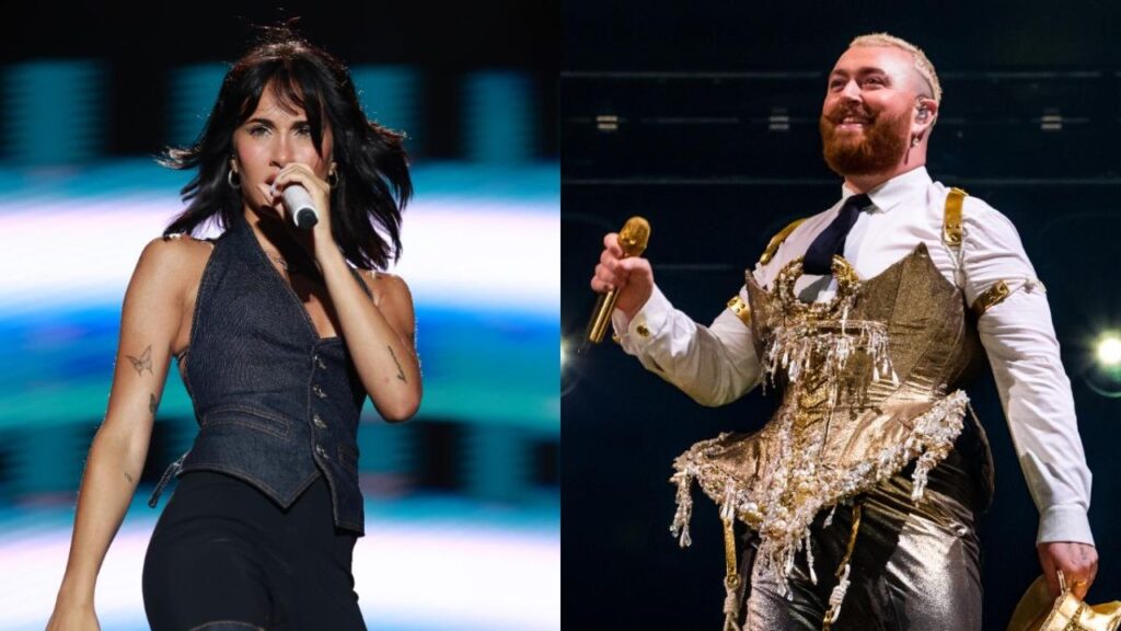 Sam Smith y Aitana en 'Like I Can' 10th Anniversary