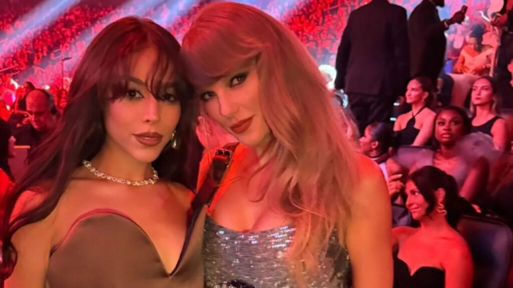Taylor Swift y Danna Paola son vistas en los VMAs 2024
