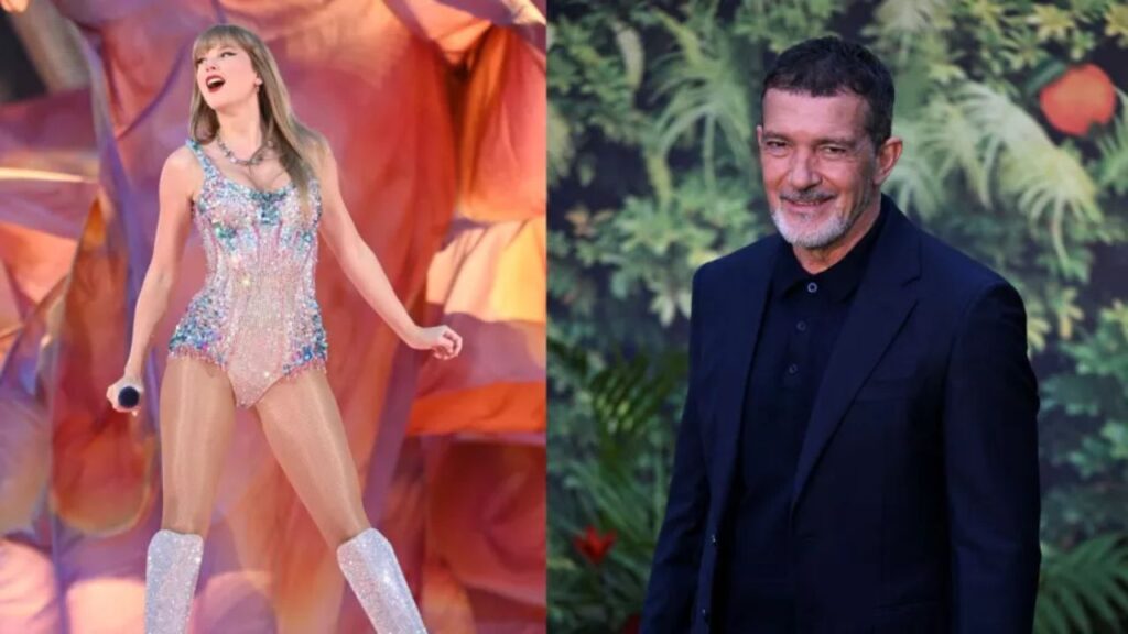 Antonio Banderas vive bochornoso encuentro con Taylor Swift