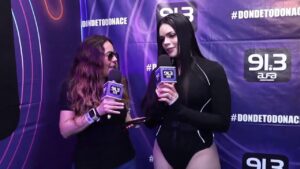Valentina Moretti disfruta al m&aacute;ximo la m&uacute;sica y lo mostr&oacute; en el escenario del #EDC2023