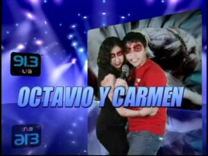 Octavio y Carmen en el Alfaset