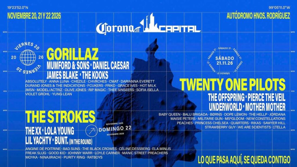 Corona Capital emociona con el regreso de bandas esperadas por a&ntilde;os