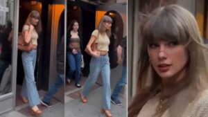 Taylor Swift reaparece en un estudio de grabación y desata especulaciones sobre nueva música