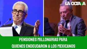 SHEINBAUM EXHIBE las PENSIONES DORADAS de los PADRES del FOBAPROA