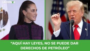 SHEINBAUM REVELA QUE TRUMP BUSCA MAYOR PARTICIPACIÓN DE EMPRESAS DE EU EN SECTOR PETROLERO