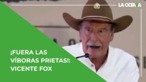 VICENTE FOX ADVIERTE que &lsquo;VOLVER&Aacute; CUANTAS VECES SEA NECESARIO&rsquo;