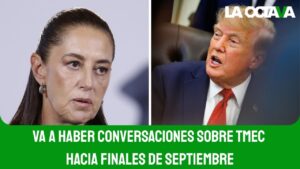 TRUMP QUIERE que M&Eacute;XICO IMPORTE lo MISMO que EXPORTA a EU: SHEINBAUM