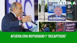 FELIPE CALDER&Oacute;N ATACA a MORENA en FORO de ULTRADERECHA