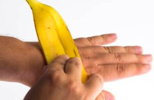 Cáscara de plátano Cáscara de plátano