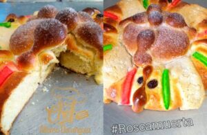 ROSCAMUERTA, la nueva fusi&oacute;n de pan de muerto y rosca de reyes que ya queremos probar