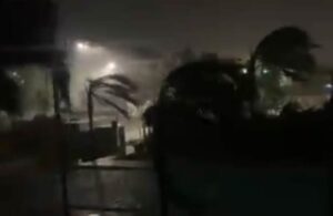 Escalofriante lamento se escuch&oacute; cuando el Hurac&aacute;n Delta toc&oacute; tierra en Playa del Carmen