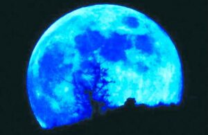 Mes de octubre se despide con el fen&oacute;meno conocido como &ldquo;Luna Azul&rdquo;