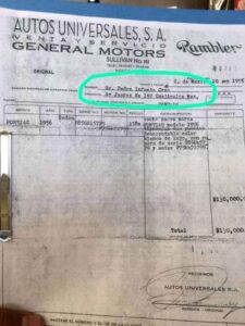 Auto que perteneci&oacute; a Pedro Infante es puesto a la venta en redes sociales 