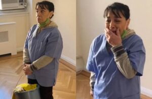 Trabajadora de limpieza pierde su trabajo y vecinos le dan una grata sorpresa
