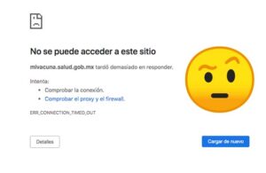 Estrenando y fallando la p&aacute;gina de registro de vacunaci&oacute;n para adultos mayores