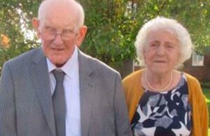 Pareja de viejitos se despide en hospital para despu&eacute;s morir de Covid_19
