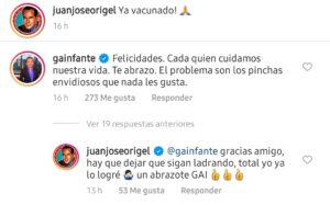 Recibe Juan Jos&eacute; Origel segunda dosis de vacuna y se burla de quienes lo criticaron