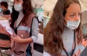 Apodan #LadyProle a mujer que neg&oacute; vacuna a adultos mayores